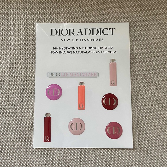 Dior(ディオール)のDior マキシマイザー シール ステッカー  インテリア/住まい/日用品の文房具(シール)の商品写真
