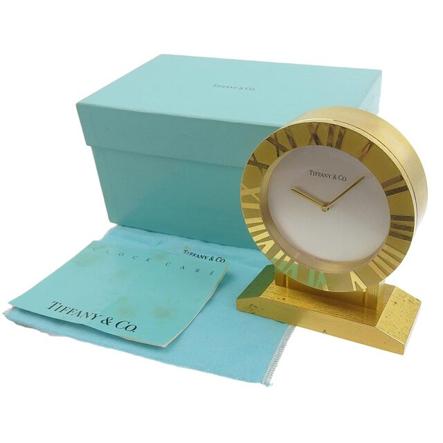 Tiffany\u0026co ティファニー　ゴールド　置き時計　ジャンク品