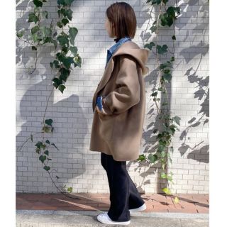 SLOBE IENA - 新品 HAMILTONダブルフェイスフードコート 38 IENA