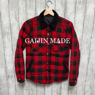 ガイジンメイド(GAIJIN MADE)の美品！GAIJIN MADE HIMALAYAリバーシブルダウンジャケット！(ダウンジャケット)