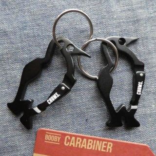 チャムス(CHUMS)の2点セット CHUMS Booby Carabiner CH62-1192 BB(キーホルダー)