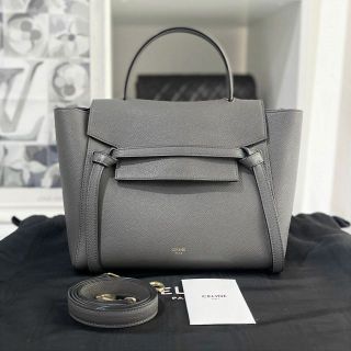 セリーヌ ベルト ハンドバッグ(レディース)(ゴールド/金色系)の通販