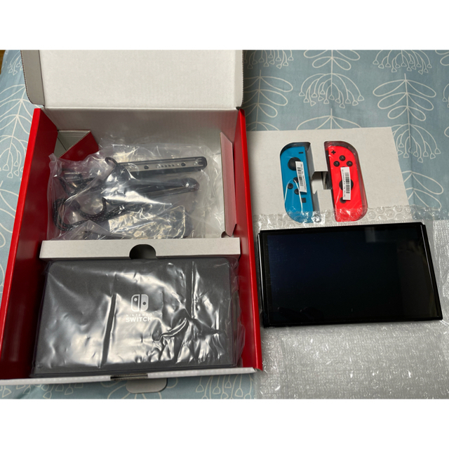 完美品】Nintendo Switch 有機ELモデル 本体 ネオン 最新コレッ