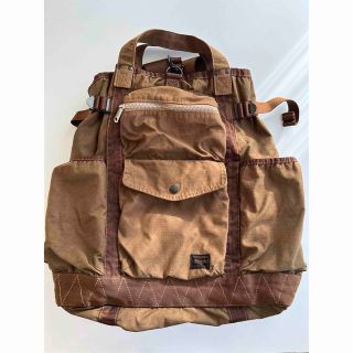 ポーター(PORTER)のPORTER CRAG 2WAY RUCKSACK コヨーテ(バッグパック/リュック)