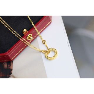 Cartier - (美品)カルティエ CARTIER LOVE ラブネックレス パヴェ
