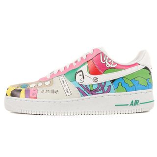 ナイキ(NIKE)のNIKE ナイキ RUOHAN WANG FLYLEATHER AIR FORCE 1 LOW QS (CZ3990-900) 2020年 ローハン・ワン フライレザー エアフォース 1 ロー 王若晗 マルチカラー サイズ：US10 28.0cm スニーカー コラボ【メンズ】(スニーカー)