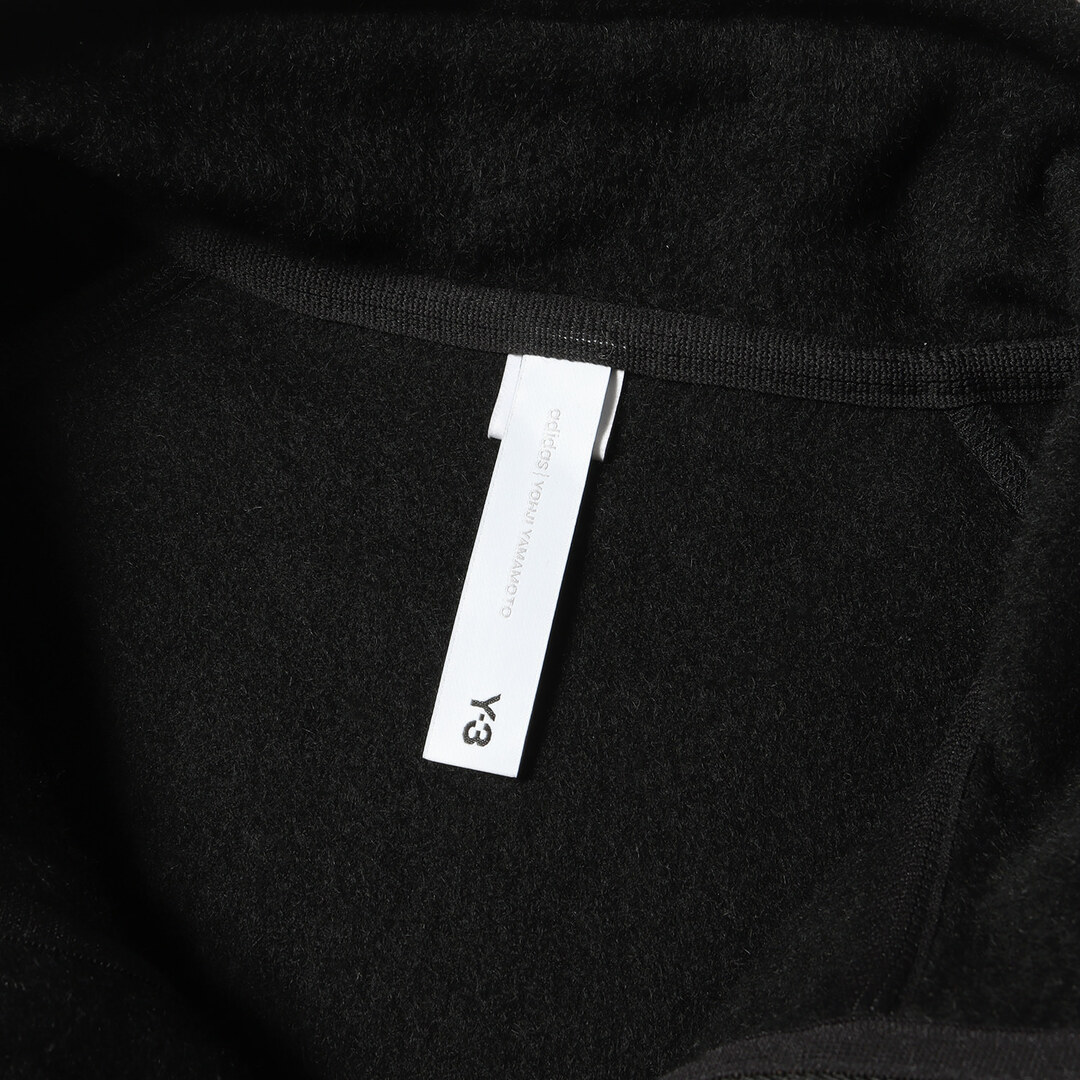 Y-3 ワイスリー ジャケット オーバーサイズ ロゴパッチ ライト フリースジャケット Y-3 FLEECE JACKET / HN1969 アウター ブルゾン 22AW ブラック 黒 S 【メンズ】【中古】【美品】