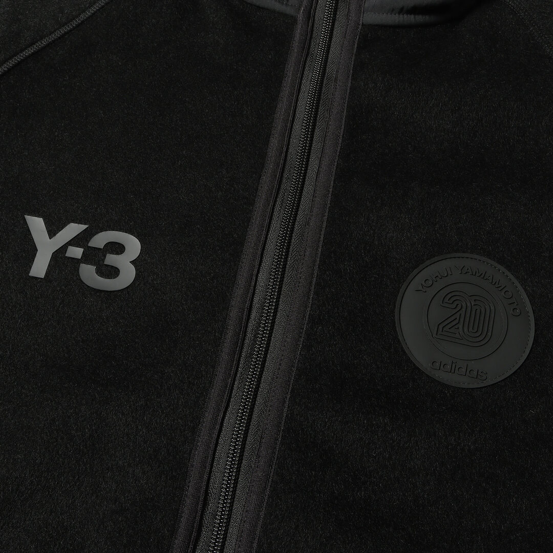 Y-3 ワイスリー ジャケット オーバーサイズ ロゴパッチ ライト フリースジャケット Y-3 FLEECE JACKET / HN1969 アウター ブルゾン 22AW ブラック 黒 S 【メンズ】【中古】【美品】