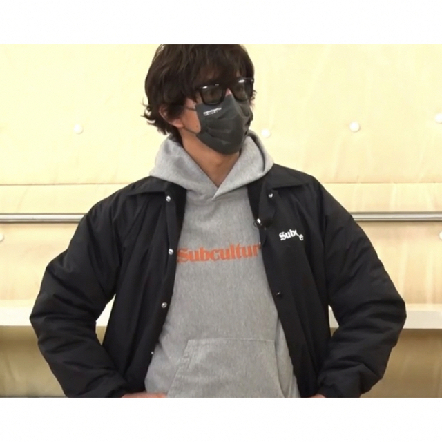 Supreme - Subculture EAGLE SKULL HOODIE /GRAYの