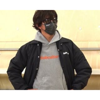 シュプリーム(Supreme)のSubculture  EAGLE SKULL HOODIE /GRAY(パーカー)