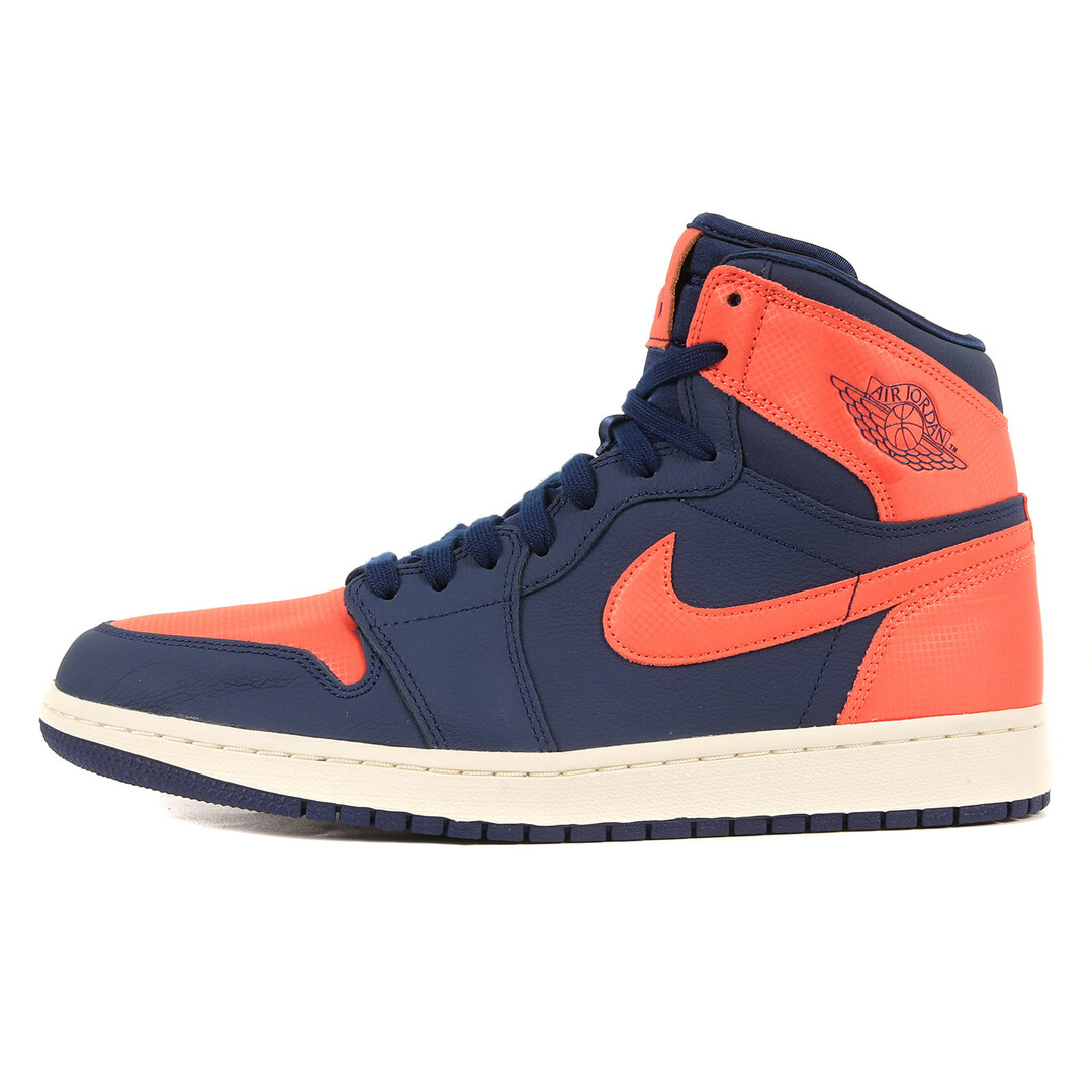 メンズNIKE ナイキ WMNS AIR JORDAN 1 RETRO HI PREMIUM BLUE VOID (AH7389-408) ウィメンズ エアジョーダン 1 ハイ プレミアム ブルーボイド サイズ：WMNS US11.5 28.5cm スニーカー 【メンズ】