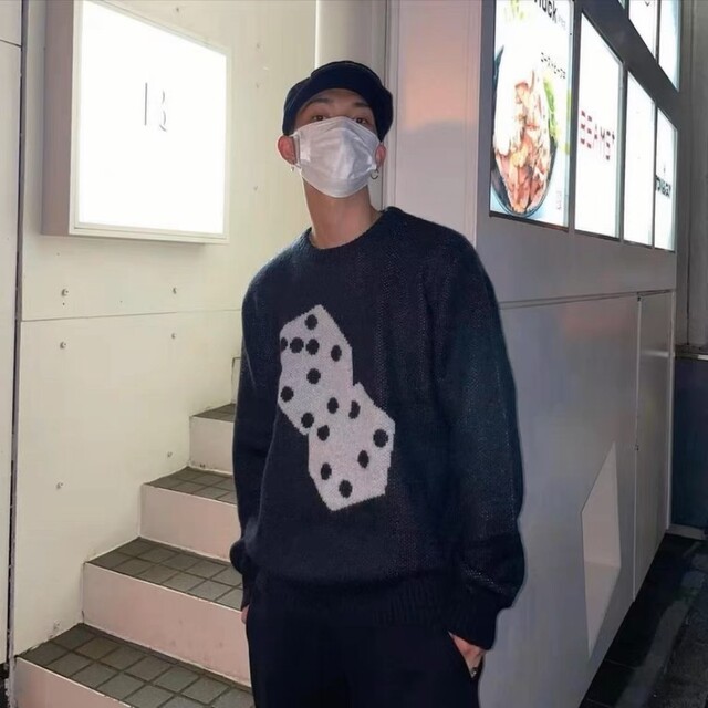 カテゴリ STUSSY - ステューシー モヘア ニット セーター Lサイズ