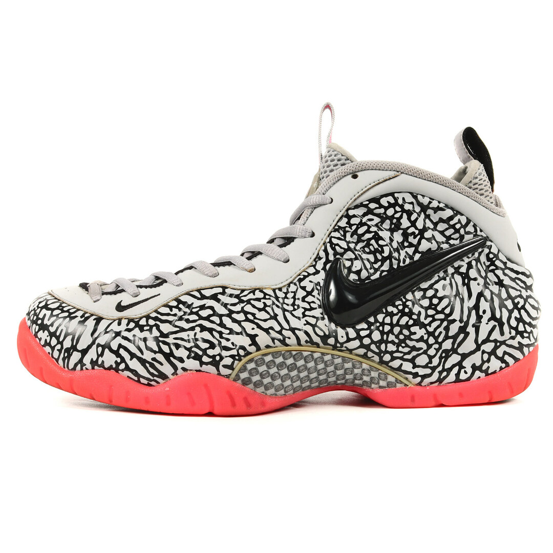 NIKE ナイキ AIR FOAMPOSITE PRO PRM ELEPHANT PRINT (616750-002) 2014年 エアフォームポジット プロ プレミアム エレファント プリント ウルフグレー ブラック ハイパーピンク サイズ：US11 29.0cm スニーカー【メンズ】