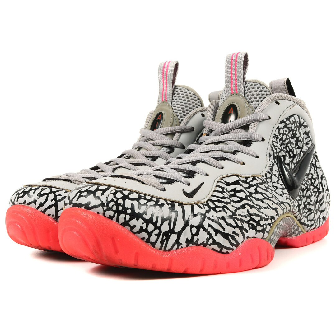 NIKE ナイキ AIR FOAMPOSITE PRO PRM ELEPHANT PRINT (616750-002) 2014年 エアフォームポジット プロ プレミアム エレファント プリント ウルフグレー ブラック ハイパーピンク サイズ：US11 29.0cm スニーカー【メンズ】