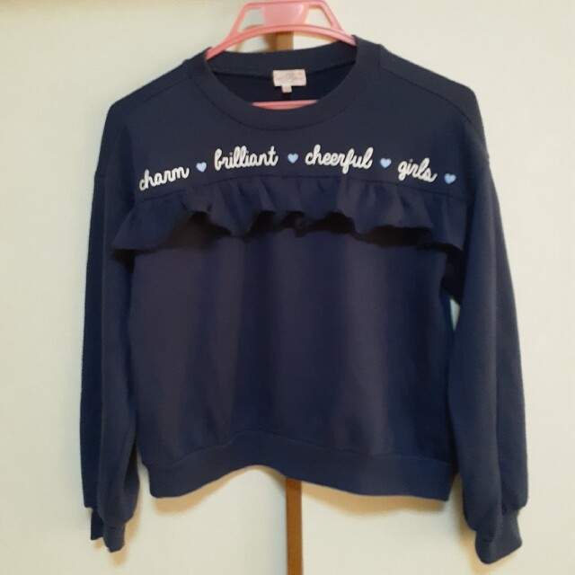 motherways(マザウェイズ)のマザウェイズ150　トレーナー キッズ/ベビー/マタニティのキッズ服女の子用(90cm~)(Tシャツ/カットソー)の商品写真