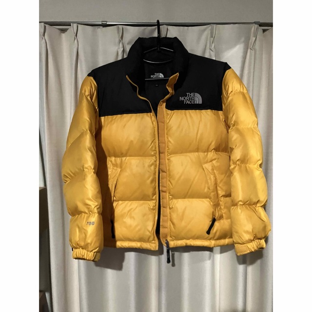 THE NORTH FACE(ザノースフェイス)のTHE NORTH FACE  NUPTSE JACKET イエロー メンズのジャケット/アウター(ダウンジャケット)の商品写真