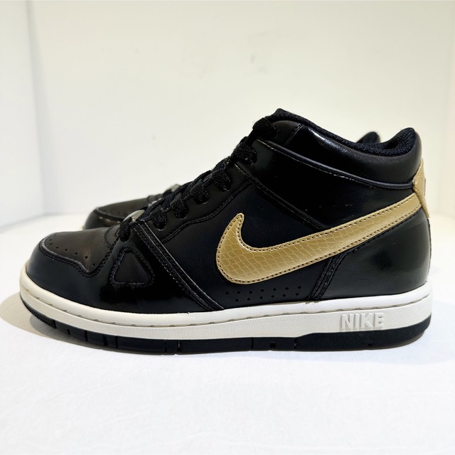 NIKE★AIR PRIZE/エアプライズミッド★ブラック×ゴールド/黒金★24 4