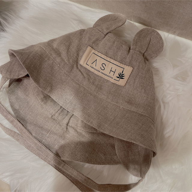 ASH(アッシュ)のash generation NEUTRAL BEAR HAT キッズ/ベビー/マタニティのこども用ファッション小物(帽子)の商品写真