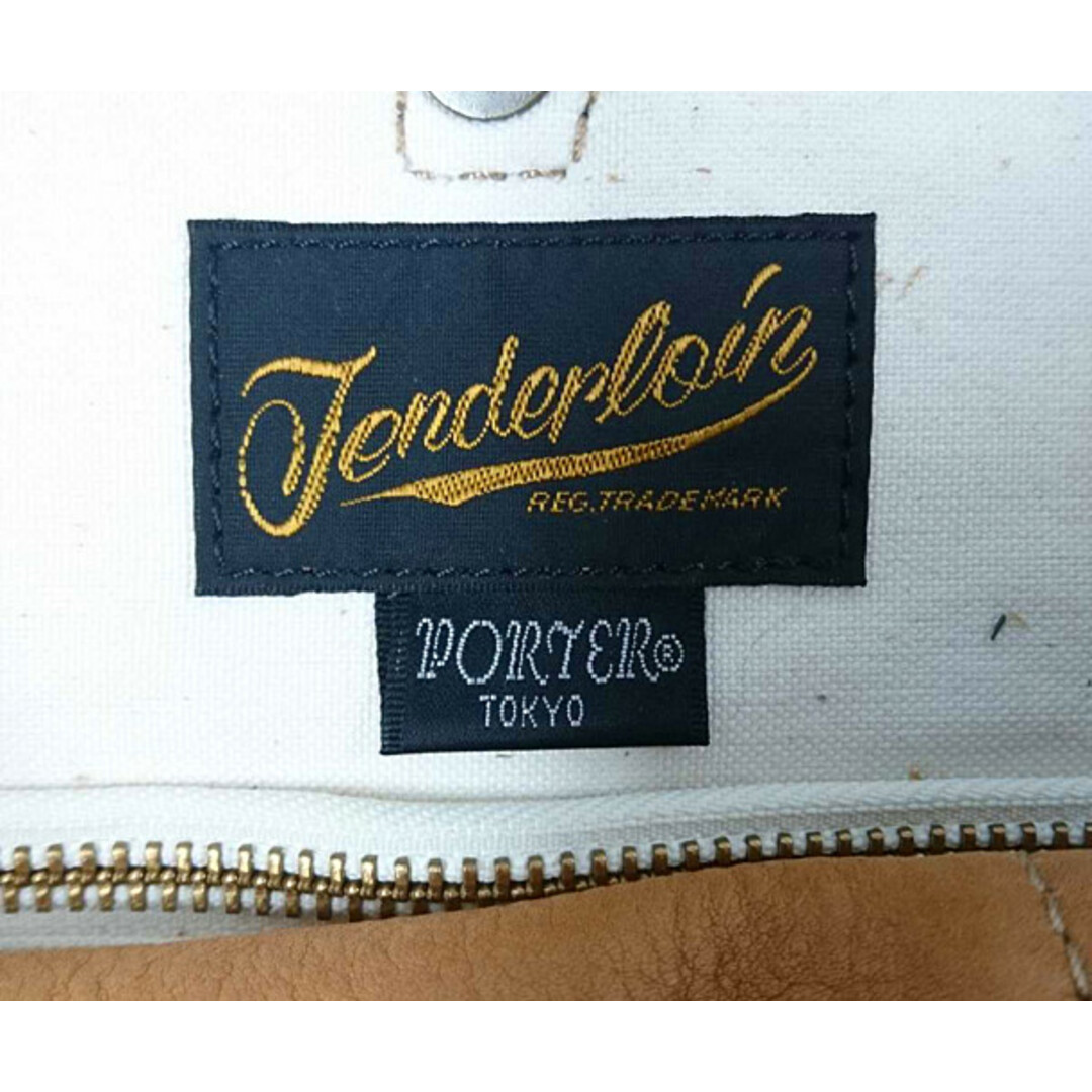 TENDERLOIN - TENDERLOIN テンダーロイン T-TOTE SUEDE LEATHER COW LE