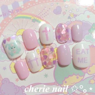 ‧✩͓̊パステルらびっとnail₎₎✩