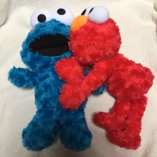 セサミストリート(SESAME STREET)のクッキーモンスター　エルモ　ぬいぐるみ(ぬいぐるみ)