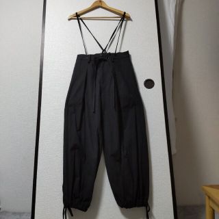 ヨウジヤマモト(Yohji Yamamoto)の☆ヨウジヤマモト☆ピンストライプ/吊りパンツ(その他)