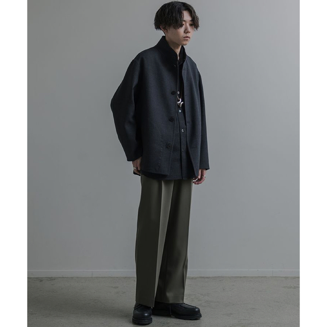 LIDNM WOOL MILLED REVER BLOUSON 【Sサイズ】 | sindimoveis-sc.org.br