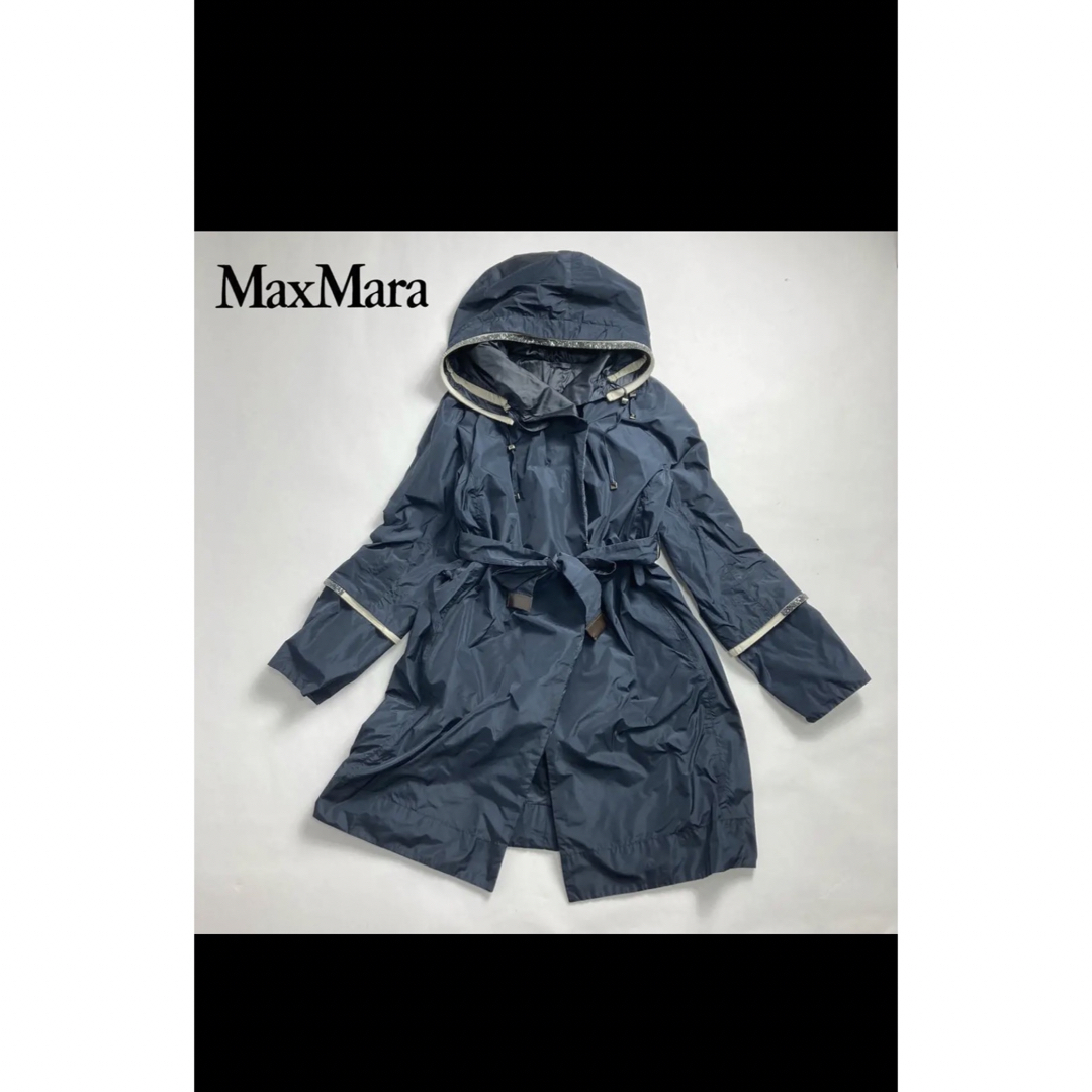 S Max Mara マックスマーラ キューブ リバーシブル スプリングコート