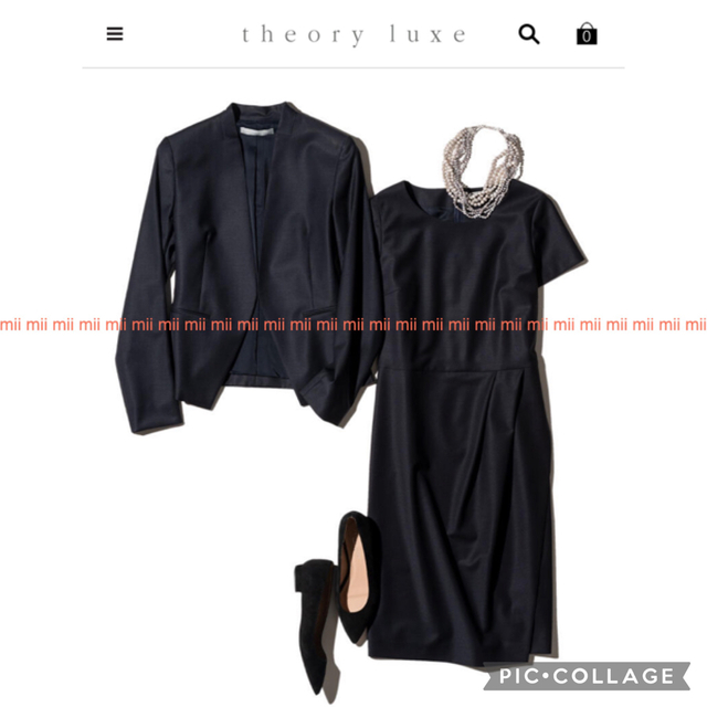 Theory luxe(セオリーリュクス)の✤セオリーリュクス theory luxe エグゼクティブシリーズ ワンピース✤ レディースのワンピース(ひざ丈ワンピース)の商品写真