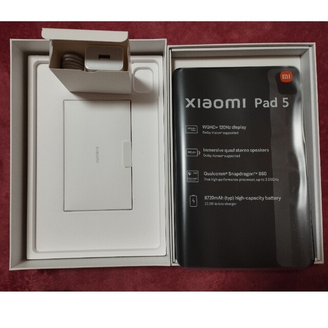 Xiaomi Pad 5（11インチ/6GB/128GB）- コズミックグレー スマホ/家電/カメラのPC/タブレット(タブレット)の商品写真