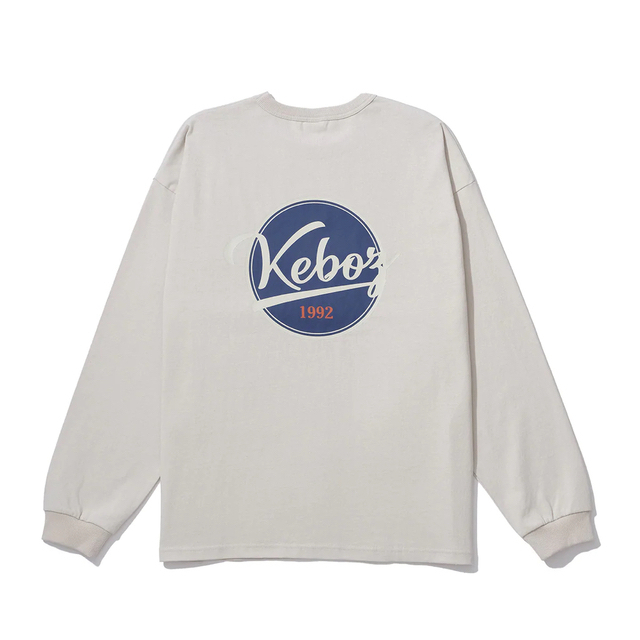 KEBOZ BB LOGO L/S TEE ケボズ ロンT 長袖 ロゴ Tシャツ 【送料無料