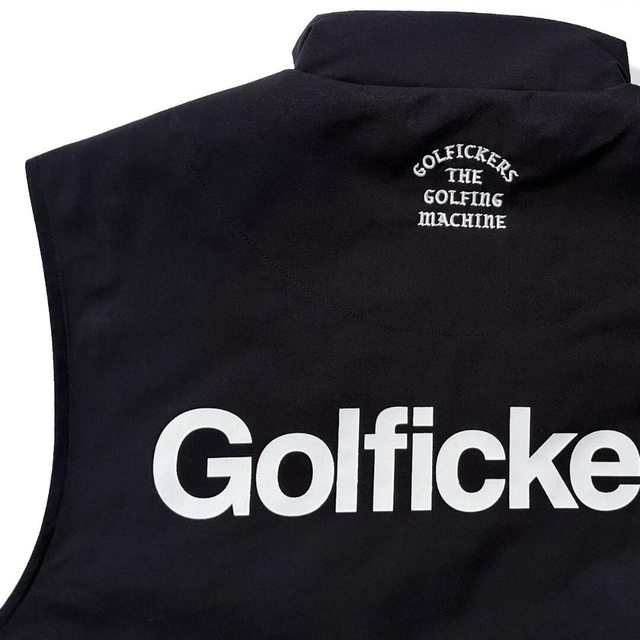 ゴルフィッカーズ golfickers G-Vest -Black-ブラック-