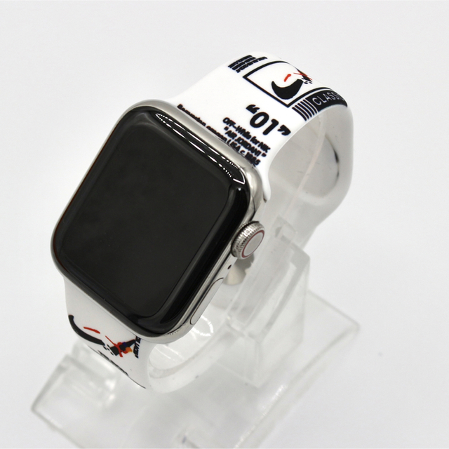 Apple Watch(アップルウォッチ)のApple Watch 4 5 6 7 8 バンド アップルウォッチ ベルト  メンズの時計(ラバーベルト)の商品写真