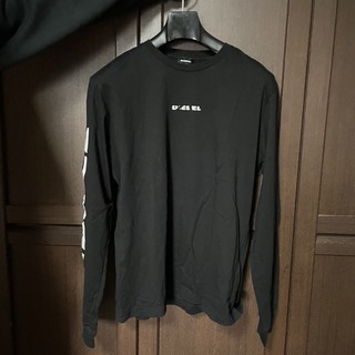 ディーゼル(DIESEL)のディーゼル　黒Tシャツ　Lサイズ(Tシャツ/カットソー(七分/長袖))