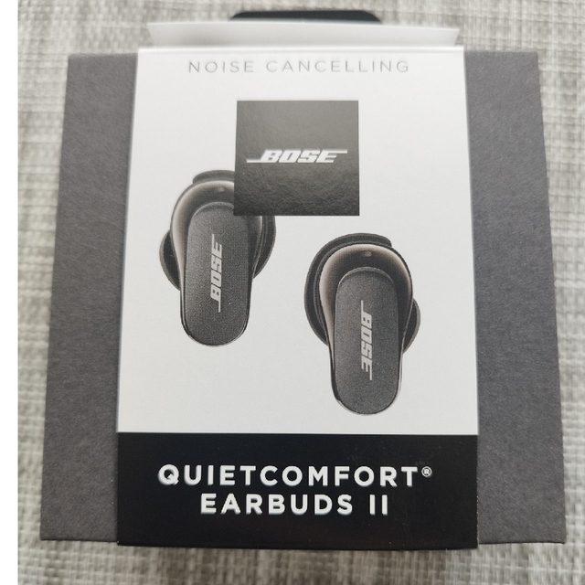 Bose QuietComfort Earbuds II  2 ブラック　美品ヘッドフォン/イヤフォン