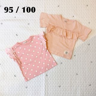 ブランシェス(Branshes)のブランシェス　半袖Ｔシャツ　子供服　女の子　保育園着　幼稚園着　セット売り　*(Tシャツ/カットソー)