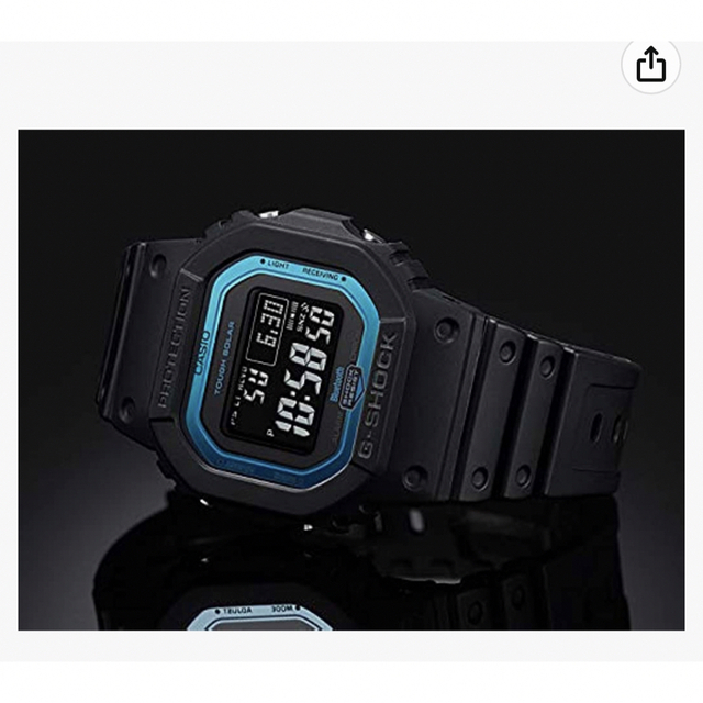 G-SHOCK(ジーショック)のカシオGショック ソーラー電波時計 Bluetooth搭載 GW-B5600-2 メンズの時計(腕時計(デジタル))の商品写真