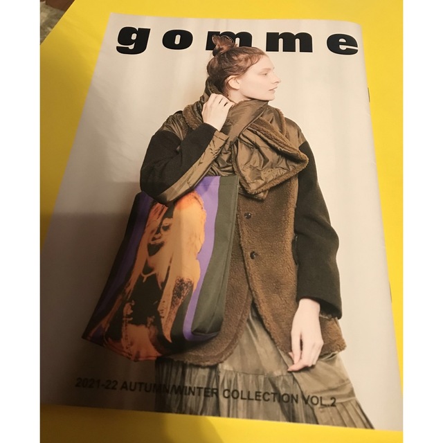 gomme(ゴム)のgomme★2021-2022Autumn /winterカタログ エンタメ/ホビーの雑誌(ファッション)の商品写真