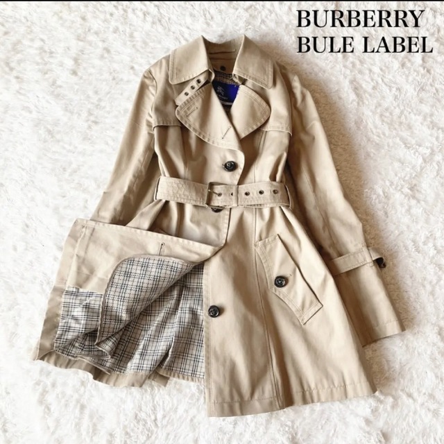 BURBERRY BLUE LABEL - 【美品】バーバリー ライナー付きトレンチ ...