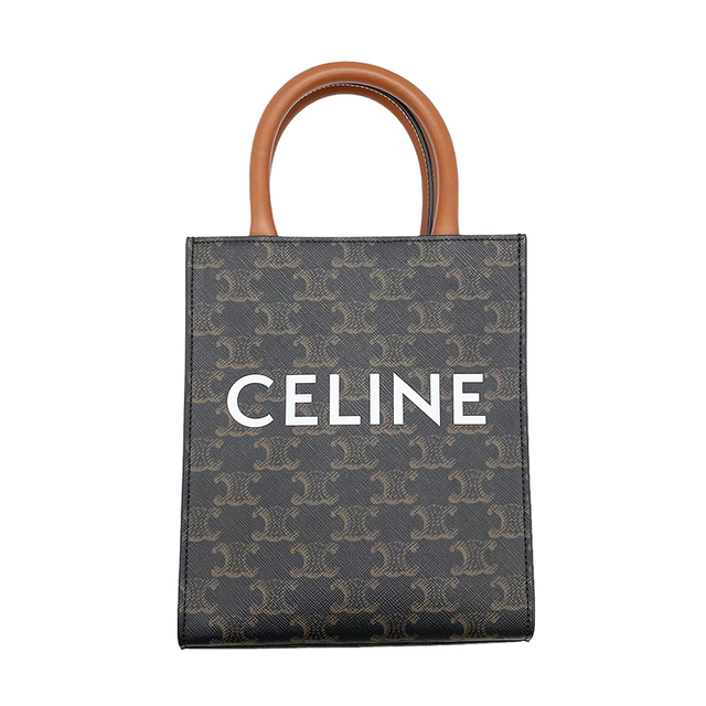 100%安い celine レデ【中古】 ショルダーバッグ バーティカルカバ