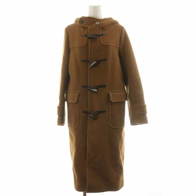 マカフィー トゥモローランド 17AW ダッフルコート ロング 36 M 茶
