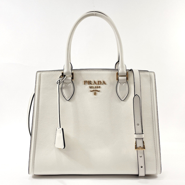 PRADA - プラダ トートバッグ ラクマ店  1BA227 ホワイト