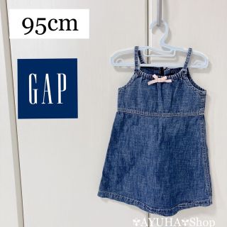 ギャップキッズ(GAP Kids)のGAP デニムワンピース 95 女の子 春夏 子供服 キッズ服(ワンピース)