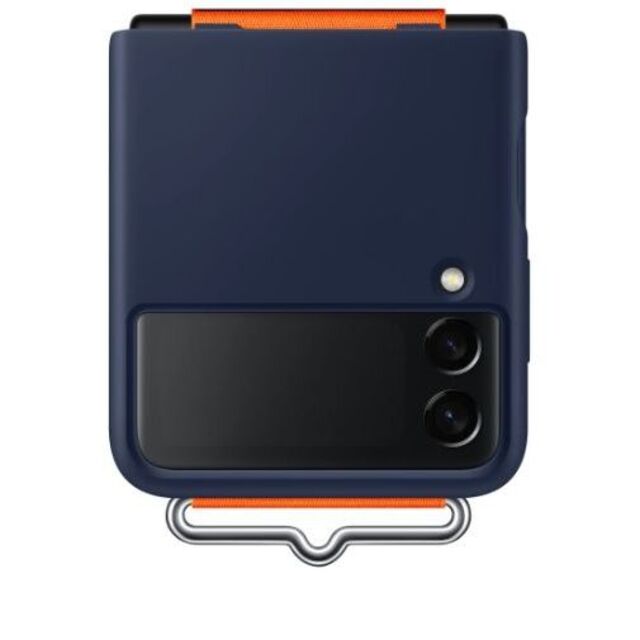 Galaxy Z Flip3 Silicone cover Strap 純正品