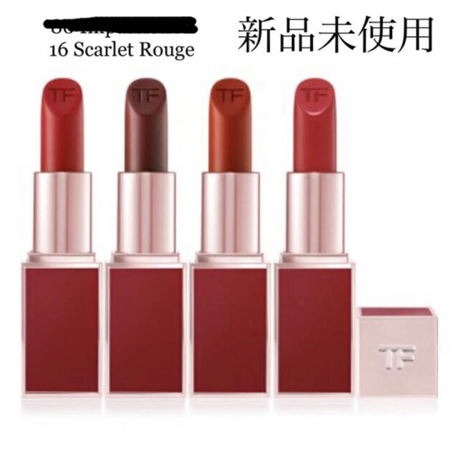 新品未使用　ロストチェリー限定パッケージリップ　16 Scarlet Rouge