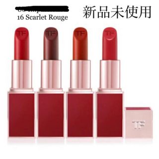 トムフォード(TOM FORD)の新品未使用　ロストチェリー限定パッケージリップ　16 Scarlet Rouge(口紅)