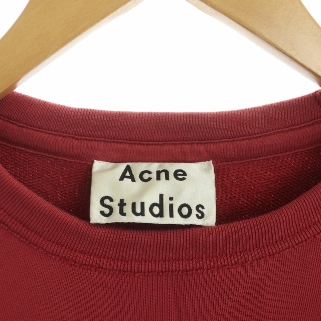 ACNE - アクネ ストゥディオズ スウェット プルオーバー 刺繍 長袖 XS