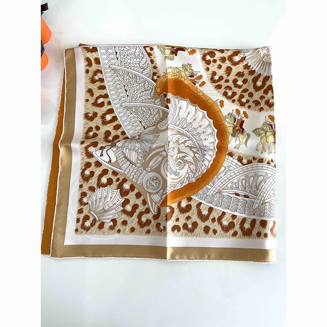 Hermes - 新品❣️エルメス カレ90 《Plumets du Roy 》ダブルフェイス