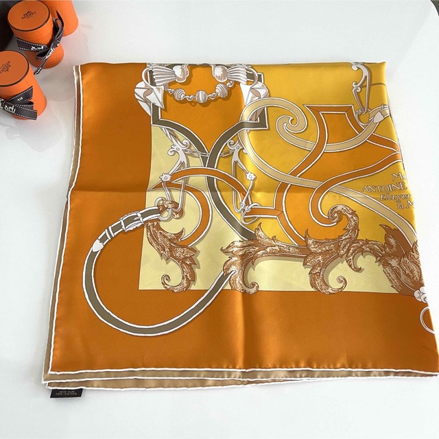 Hermes - 新品❣️エルメス カレ90 《Plumets du Roy 》ダブルフェイス