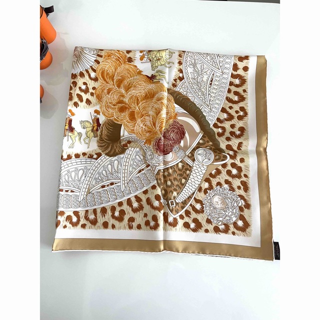 Hermes - 新品❣️エルメス カレ90 《Plumets du Roy 》ダブルフェイス